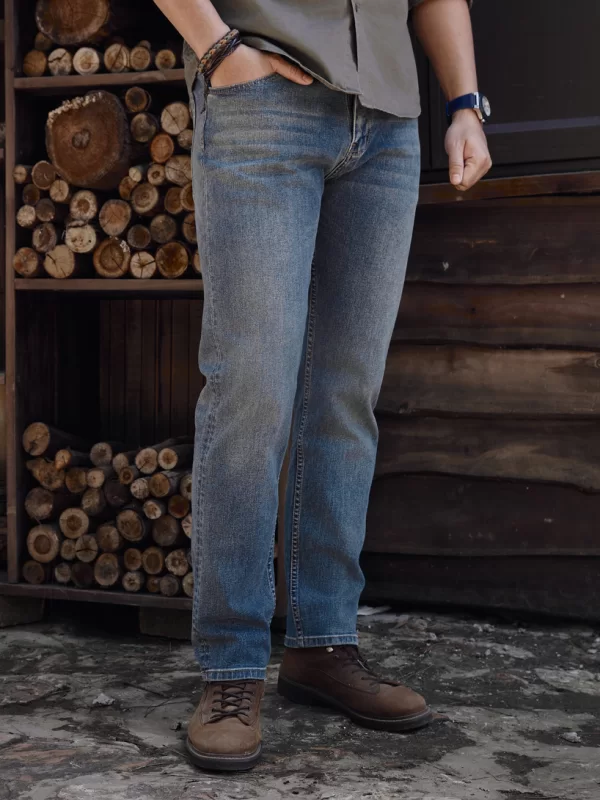 Quần Jeans Nam Co Giãn, Mềm Mịn QJ2502 | The Rustico
