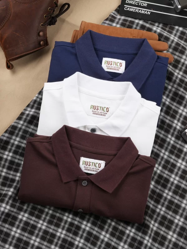 Áo Polo Nam Cotton Thoáng Mát Da Cá Sấu  PL2601 | The Rustico