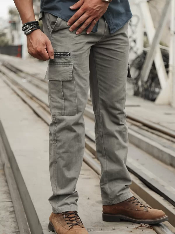 Quần Kaki Nam Co Giãn 2 Túi Hộp QKK2502 | The Rustico
