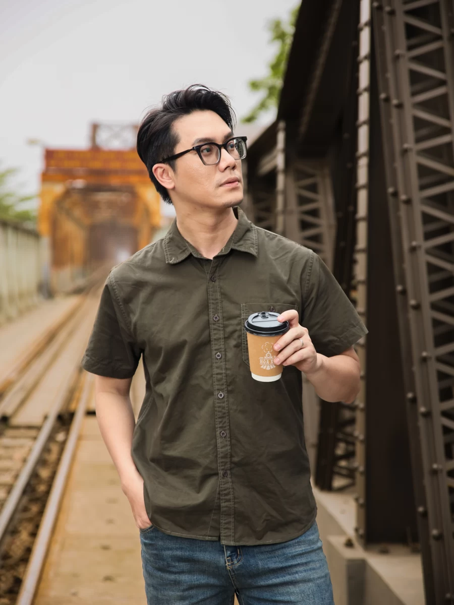 Áo Sơ Mi Nam Ngắn Tay 100% Cotton SM2403 | The Rustico