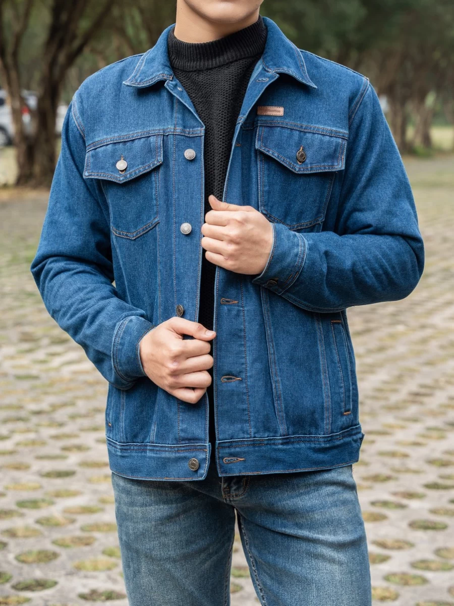 Áo Khoác Denim Nam Regular Fit JK2502 | The Rustico