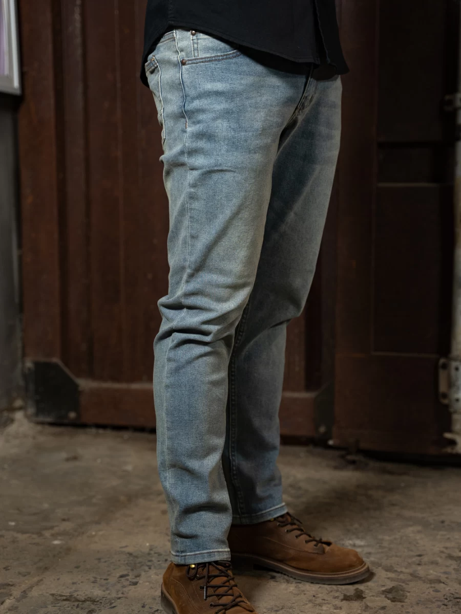 Quần Jeans Nam Denim Dáng Cơ Bản QJ2401 | The Rustico