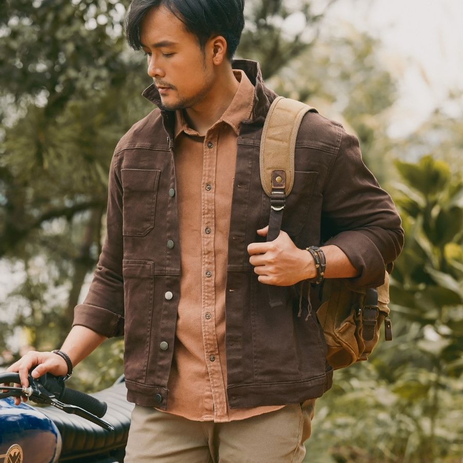 áo Khoác Jacket Kaki (1)