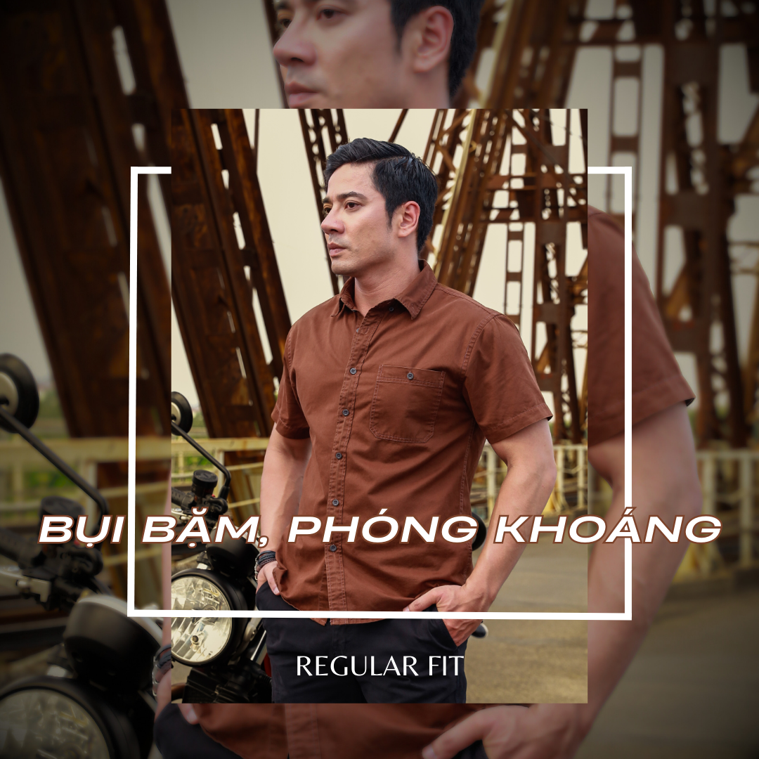 Áo Sơ Mi Nam Kaki Ngắn Tay Túi Ngực 1 Bên [SM2403]